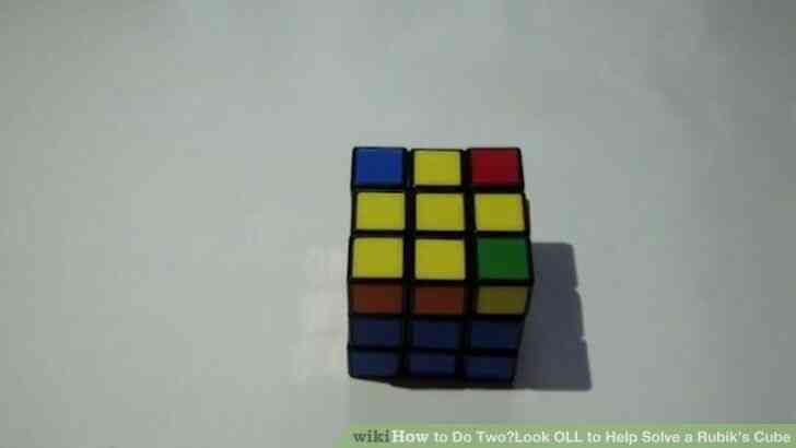 Image intitulée Faire Deux-Look OLL pour Aider à Résoudre un Rubik